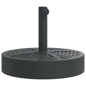 vidaXL Podstavec pod slnečn&iacute;k pre &Oslash;38/48 mm tyče 25 kg kruh