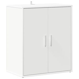 vidaXL Skrinka na top&aacute;nky, biela 60x35x70 cm, kompozitn&eacute; drevo