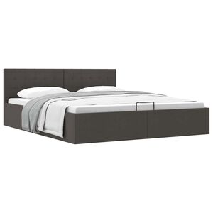vidaXL Hydraulick&yacute; posteľn&yacute; r&aacute;m+&uacute;ložn&yacute; priestor, l&aacute;tka 180x200 cm