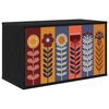 vidaXL N&aacute;stenn&yacute; TV kabinet ESSEN 69 x 33 x 40 cm Čierny dub