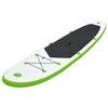 vidaXL Nafukovac&iacute; Stand up paddleboard, zeleno biely