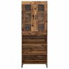 vidaXL Highboard Star&eacute; drevo 69,5 x 34 x 180 cm Kompozitn&eacute; drevo