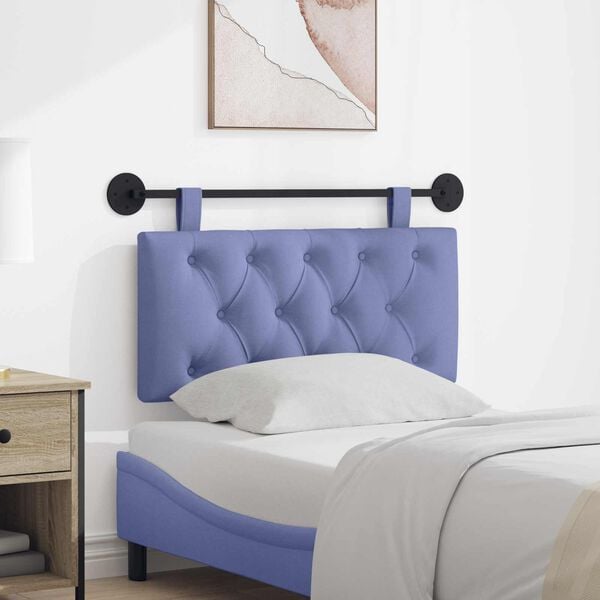 vidaXL Z&aacute;vesn&aacute; Čel&aacute; N&aacute;stenn&yacute; Modr&aacute; dž&iacute;novina 90 x 55 x 7 cm l&aacute;tka