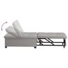 vidaXL Rozkladac&iacute; gauč Siv&aacute; 194 x 50 x 82 cm Preglejka
