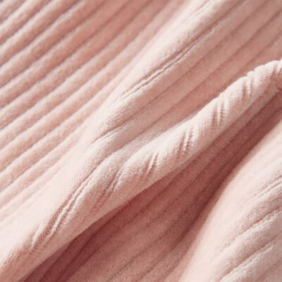 Detské nohavice manšestrové svetlo ružové 92