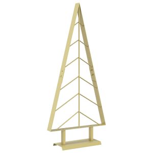 vidaXL Kovov&yacute; vianočn&yacute; stromček so stojanom KUOPIO 90 cm Oceľ Zlat&aacute;