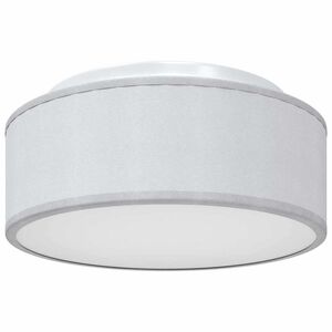 vidaXL Stropn&aacute; lampa so bodmi Siv&aacute; 30 x 30 x 13,5 cm l&aacute;tka