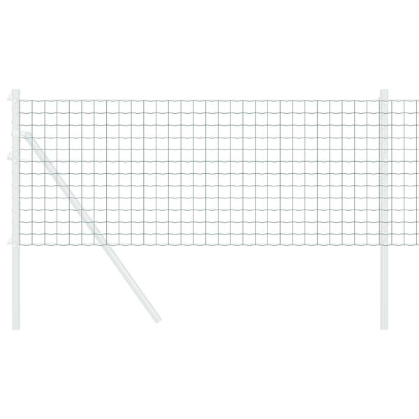 vidaXL Euro plot Zelen&aacute; 0,4 x 50 m Železo potiahnut&eacute; PVC