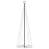 vidaXL Vianočný stromček, kužeľ 310 LED, teplé biele svetlo 100x300 cm