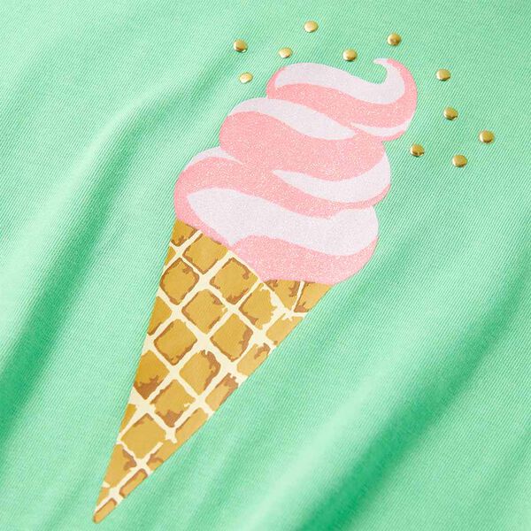 Detsk&eacute; tričko svetlozelen&eacute; 128