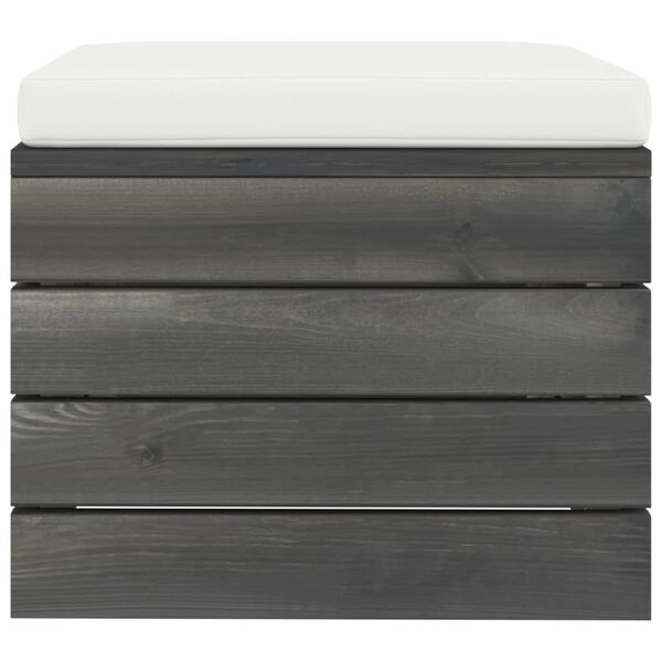 vidaXL 9-dielna z&aacute;hradn&aacute; s&uacute;prava z paliet+podložky, borovicov&yacute; mas&iacute;v