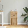 VidaXL bočná skrinka so zásuvkami "ODDA" 40x24x79 cm masív borovica
