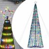 vidaXL LED vianočn&yacute; stromček 1028 LED farebn&eacute; 403 cm