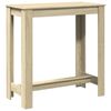 vidaXL Barov&yacute; st&ocirc;l dub sonoma 102x50x103,5 cm kompozitn&eacute; drevo