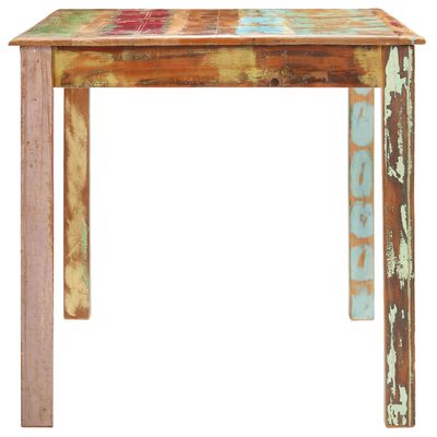 vidaXL Jedálenský stôl, recyklovaný masív 160x80x76 cm