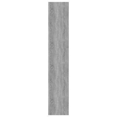 vidaXL Knižnica/deliaca stena betónová sivá 60x30x166 cm drevotrieska