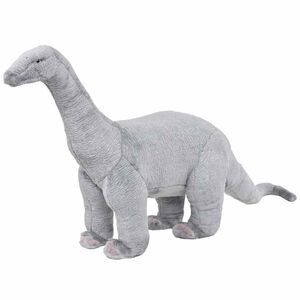 vidaXL Stojaca ply&scaron;ov&aacute; hračka, dinosaurus Brachiosaurus, zelen&yacute; XXL