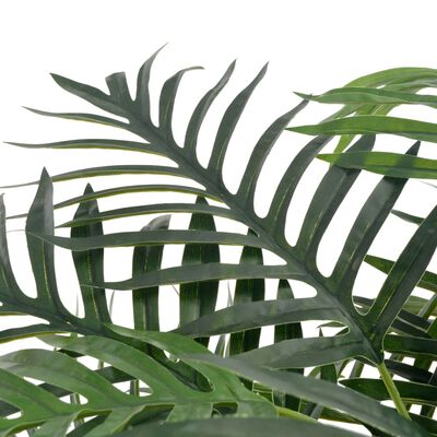 vidaXL Umelá rastlina palma s kvetináčom zelená 165 cm