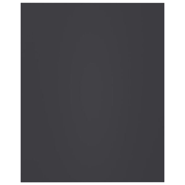 vidaXL Prídavné police 8 ks, sivé 40x50x1,5 cm, kompozitné drevo