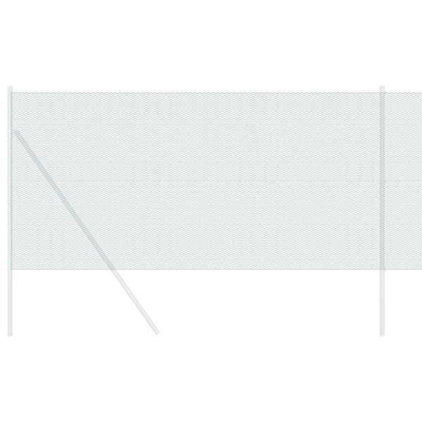 vidaXL Hexagonálny plot Zelená 1 x 50 m Oceľ