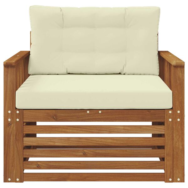 vidaXL Z&aacute;hradn&aacute; s&uacute;prava gaučov Mas&iacute;vne ak&aacute;ciov&eacute; drevo a polyester