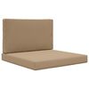 vidaXL Vank&uacute;&scaron; na vonkaj&scaron;iu pohovku Polyester Sivohned&aacute; 80 x 80 cm