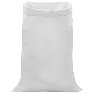 vidaXL Tkaninov&eacute; vrecia 100 ks Biela 80 x 125 cm PP