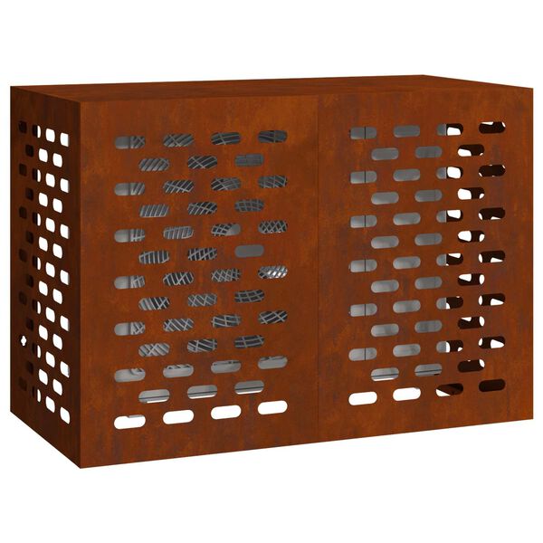 vidaXL Kryt na klimatiz&aacute;ciu Hrdzav&yacute; 100 x 50 x 70 cm