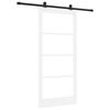vidaXL Posuvn&eacute; dvere ORKDAL 93 x 202 cm Biela a čierna