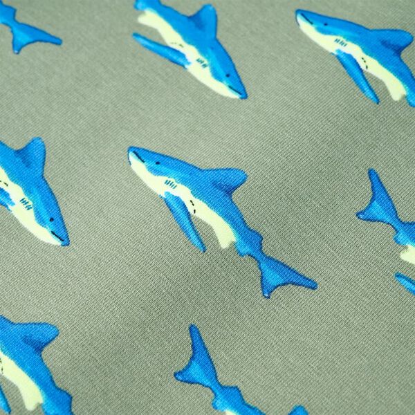 Detsk&aacute; mikina svetl&aacute; kaki 104