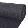 vidaXL Koberec Antracitov&aacute; 1,2 x 15 m Polyester