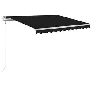 vidaXL Automatick&aacute; zaťahovacia mark&iacute;za 300x250 cm antracitov&aacute;