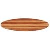 vidaXL Stolová doska, akáciový masív, okrúhla 15-16 mm, 80 cm