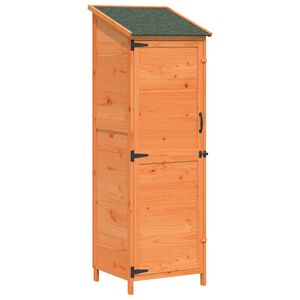 vidaXL Z&aacute;hradn&yacute; pr&iacute;stre&scaron;ok so strechou Hned&aacute; 59,5 x 56 x 176,5 cm