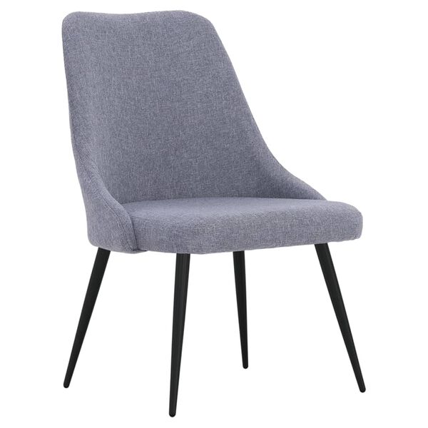 vidaXL Jed&aacute;lensk&eacute; stoličky 4 ks bledosiv&eacute; l&aacute;tkov&eacute;