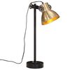 vidaXL Stolová lampa 25 W starožitná mosadzná 15x15x55 cm E27