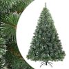 vidaXL Umel&yacute; vianočn&yacute; stromček so snehovou pokr&yacute;vkou Zelen&aacute; 240 cm