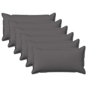 vidaXL Poťah na podložku 6 pcs HOUTEN Svetlosiv&aacute; 40 x 80 cm