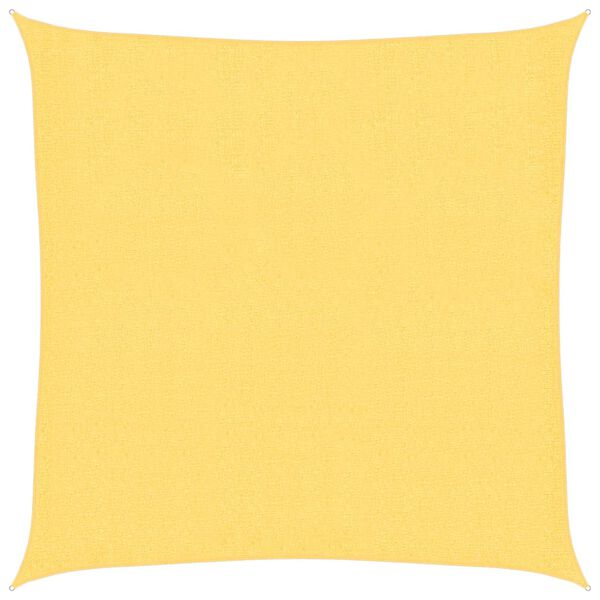 vidaXL Plachta proti slnku z HDPE, štvorcová, 3.6x3.6 m, béžová