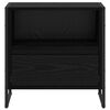 vidaXL Nočn&yacute; stol&iacute;k Čierny dub 50 x 39,5 x 50 cm Kompozitn&eacute; drevo
