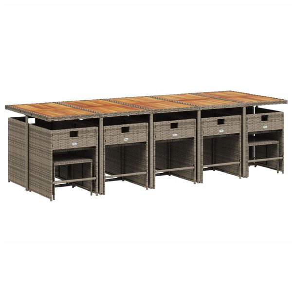 vidaXL 15-dielna z&aacute;hrad. jed&aacute;lensk&aacute; s&uacute;prava s vank&uacute;&scaron;mi siv&aacute; polyratan