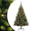 vidaXL Umel&yacute; vianočn&yacute; stromček s kĺbmi 150 LED Zelen&aacute; 120 cm PVC a PE