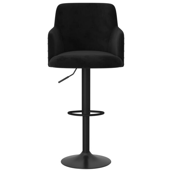 vidaXL Barov&eacute; stoličky 2 ks čierne zamatov&eacute;