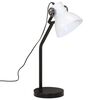 vidaXL Stolová lampa 25 W biela 17x17x60 cm E27
