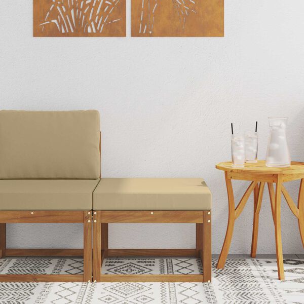 vidaXL Vonkaj&scaron;&iacute; taburet Pevn&eacute; ak&aacute;ciov&eacute; drevo Pr&iacute;rodn&aacute;