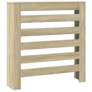 vidaXL Kryt radi&aacute;tora Dub sonoma 78 x 20 x 82 cm Kompozitn&eacute; drevo