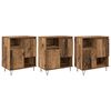 vidaXL Serv&iacute;rovacia skriňa 3 ks Star&eacute; drevo 60 x 35 x 70 cm