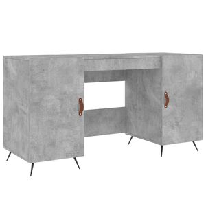 vidaXL St&ocirc;l bet&oacute;novo siv&yacute; 140x50x75 cm kompozitn&eacute; drevo