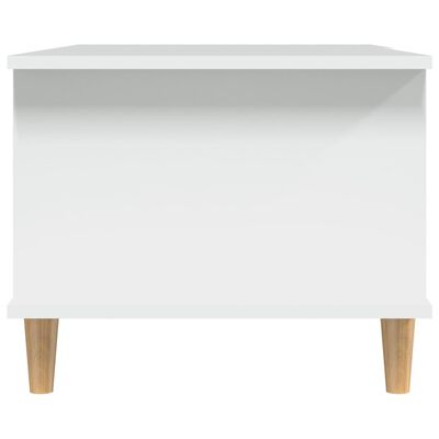 vidaXL Konferenčný stolík biely 90x50x40 cm kompozitné drevo