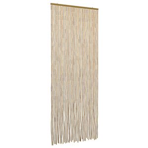 vidaXL Dverov&aacute; z&aacute;clona proti hmyzu r&ocirc;zne farby 90 x 200 cm Bambus